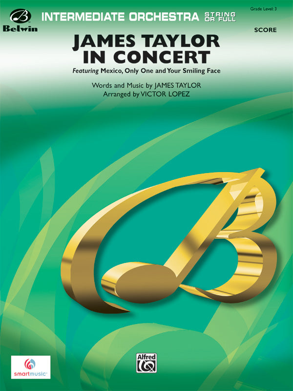 James Taylor in Concert: 2nd Violin Sheet Music Preview