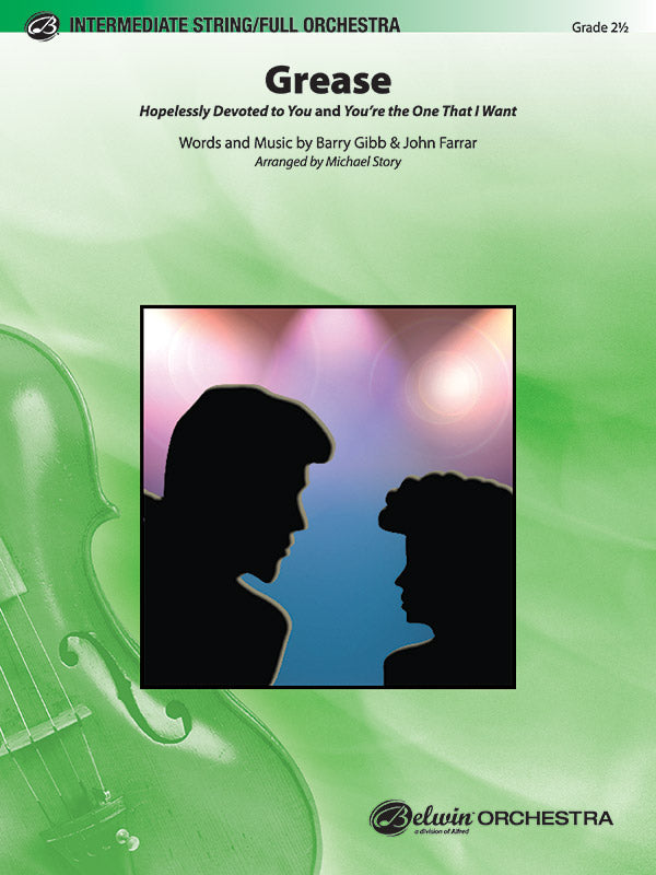 Grease: String Bass Sheet Music Preview
