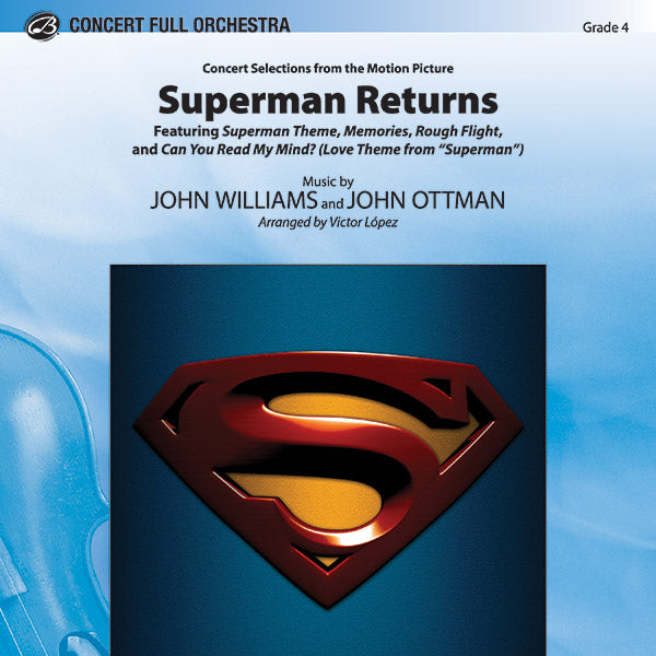 Superman Returns, Concert Selections from Sheet Music Preview