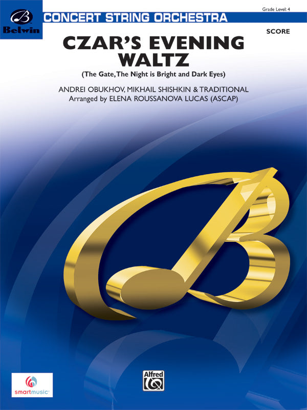 Czar's Evening Waltz: 1st Violin Sheet Music Preview