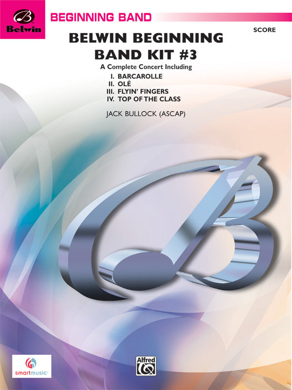 Belwin Beginning Band Kit #3: B-flat Bass Clarinet Sheet Music Preview