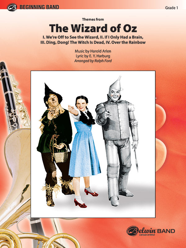The Wizard of Oz: 1st Trombone Sheet Music Preview