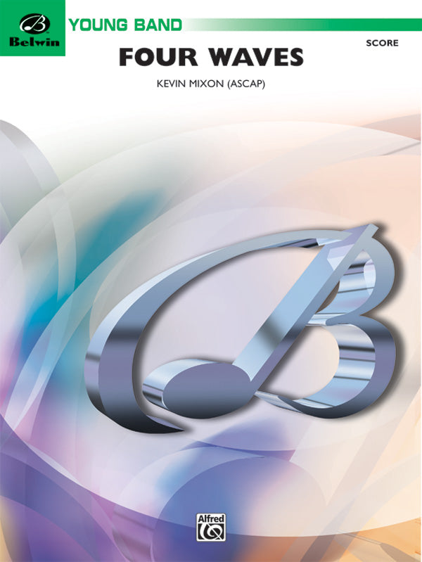 Four Waves: (wp) B-flat Tuba B.C. Sheet Music Preview