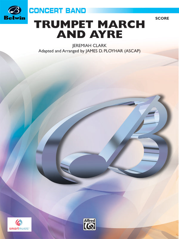 Trumpet March and Ayre: 1st Percussion Sheet Music Preview