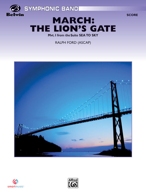 March: The Lion's Gate (Movement 1 from <I>Sea to Sky</I>) Cover Image