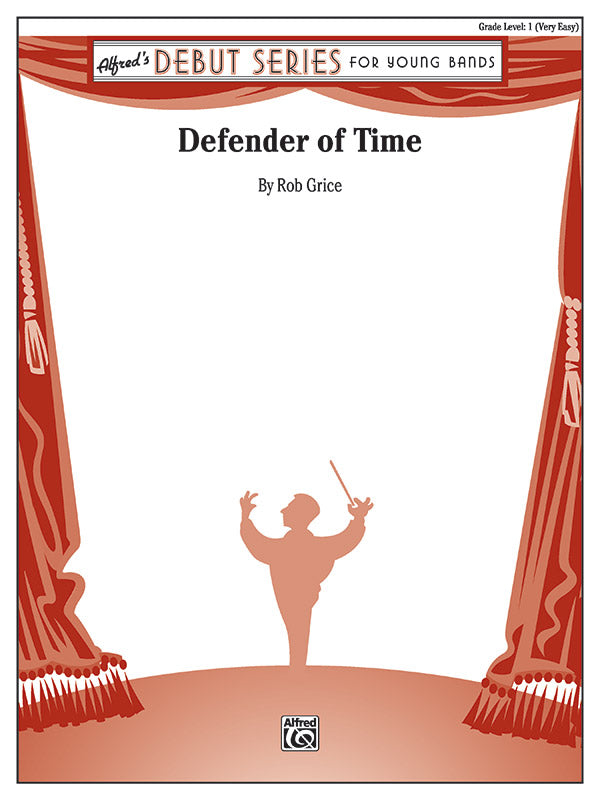 Defender of Time: E-flat Alto Saxophone Sheet Music Preview