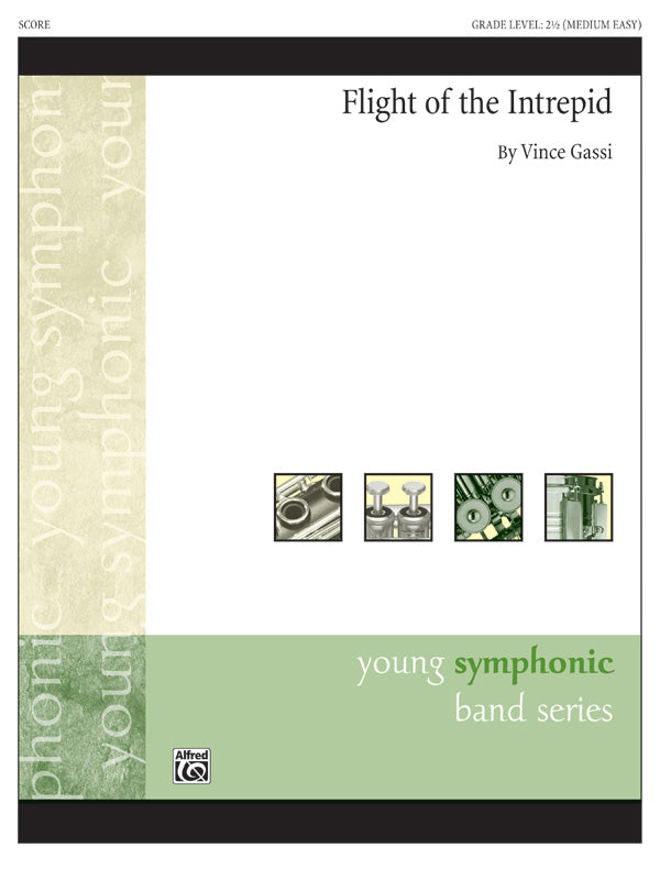 Flight of the Intrepid: (wp) E-flat Tuba T.C. Sheet Music Preview