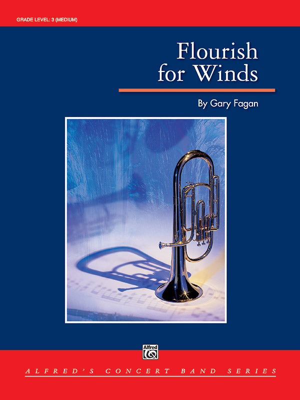 Flourish for Winds: (wp) 1st Horn in E-flat Sheet Music Preview