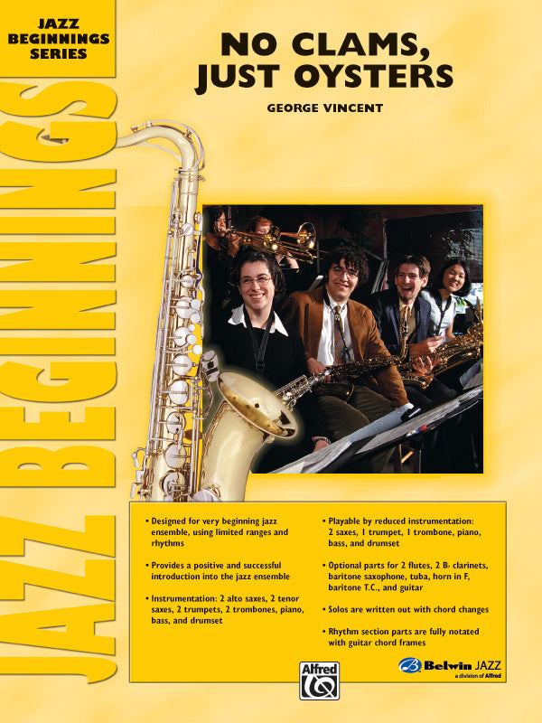 No Clams, Just Oysters Sheet Music Preview
