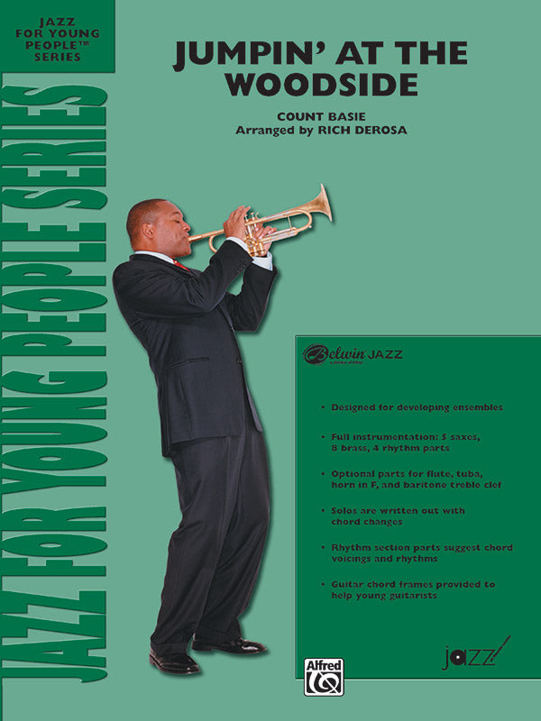 Jumpin' at the Woodside: E-flat Alto Saxophone Sheet Music Preview