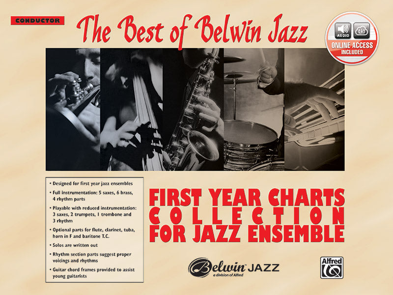 Best of Belwin Jazz: First Year Charts Collection for Jazz Ensemble Cover Image