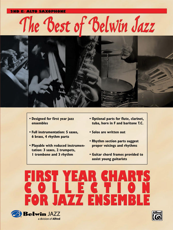 Best of Belwin Jazz: First Year Charts Collection for Jazz Ensemble Cover Image