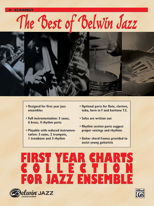 Best of Belwin Jazz: First Year Charts Collection for Jazz Ensemble Cover Image