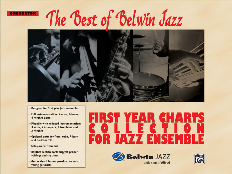 Best of Belwin Jazz: First Year Charts Collection for Jazz Ensemble Cover Image