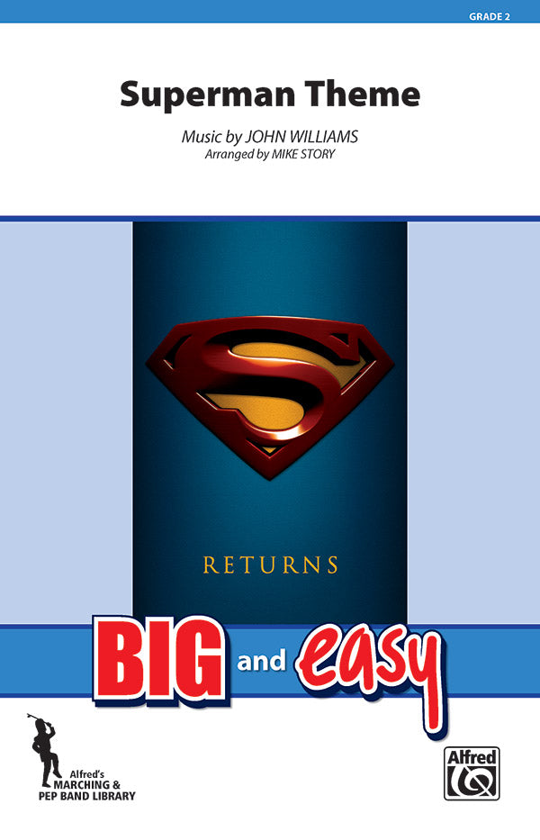 Superman Theme: 1st F Horn Sheet Music Preview