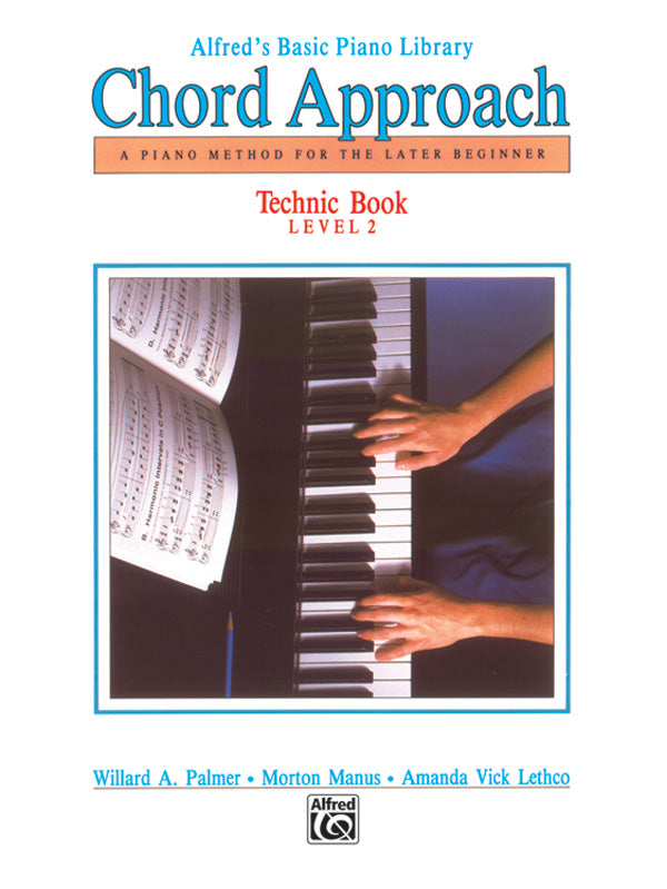 Alfred's Basic Piano: Chord Approach Technic Book 2 Cover Image
