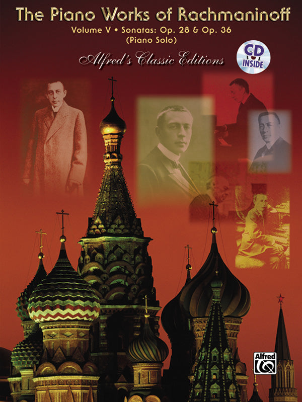 The Piano Works of Rachmaninoff, Volume V: Sonatas, Opus 28, Opus 36 Cover Image