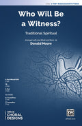 Who Will Be a Witness? Cover Image