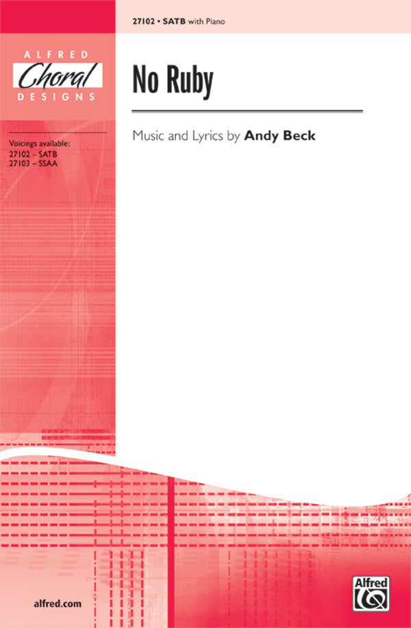 No Ruby Sheet Music Preview