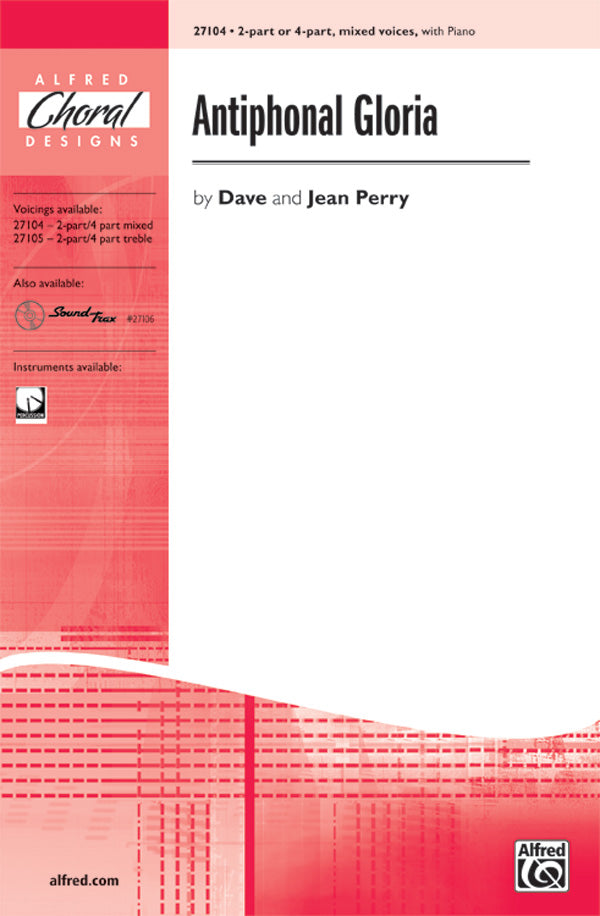Antiphonal Gloria Sheet Music Preview