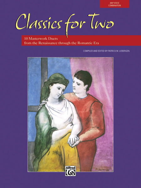 アート・デザイン・音楽 ROMANTIC CLASSICS ALFRED HAUSE SMP 2042 Classics for Two: Vocal Acc. CD – Alfred Music