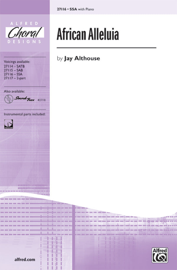 African Alleluia Sheet Music Preview
