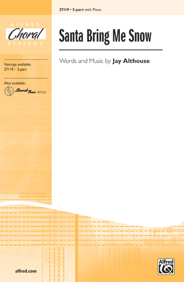 Santa Bring Me Snow Sheet Music Preview