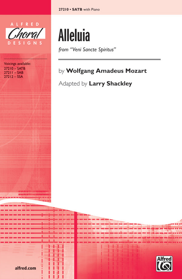 Alleluia (from <I>Veni Sancte Spiritus</I>) Sheet Music Preview