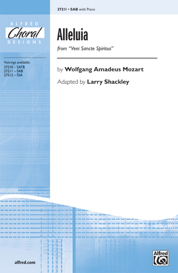 Alleluia (from <I>Veni Sancte Spiritus</I>) Sheet Music Preview