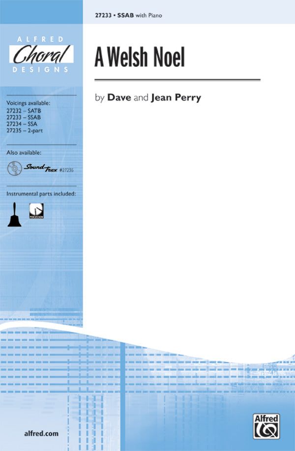 A Welsh Noel Sheet Music Preview