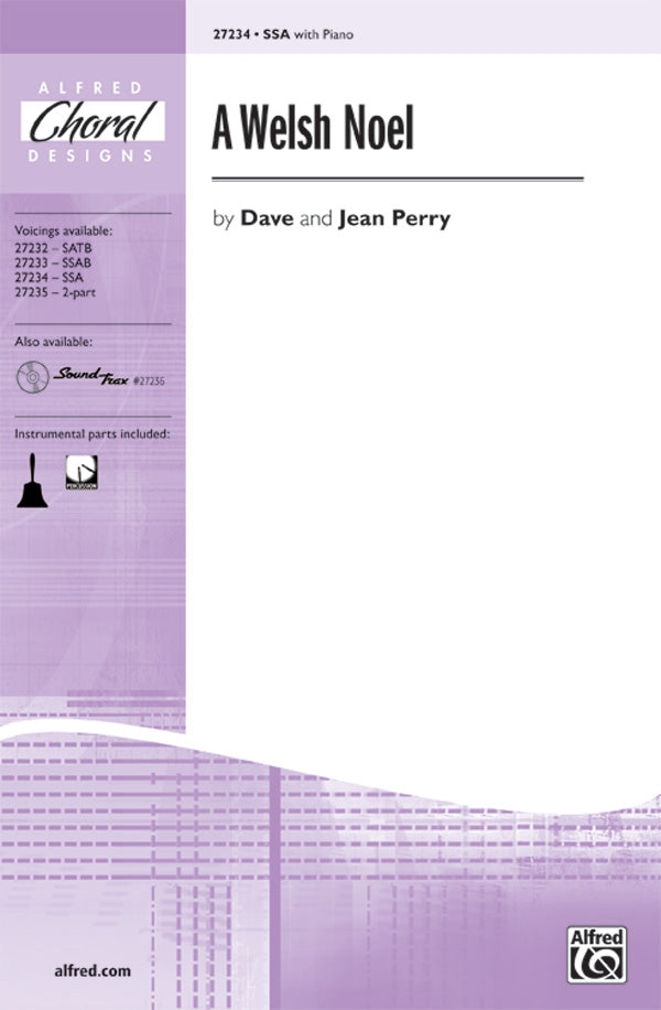 A Welsh Noel Sheet Music Preview