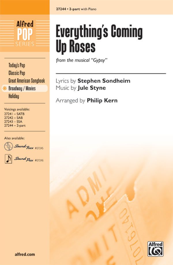 Everything's Coming Up Roses Cover Image