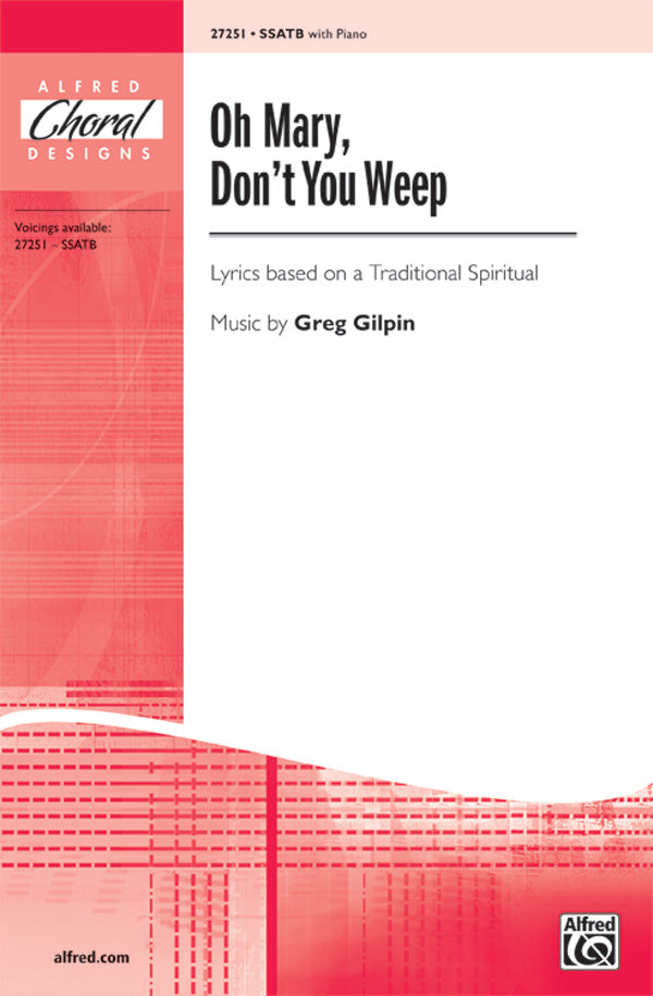 Oh Mary, Don't You Weep Sheet Music Preview