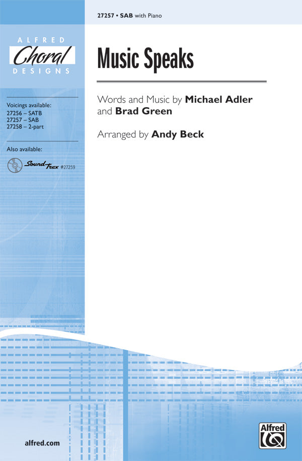 Music Speaks Sheet Music Preview