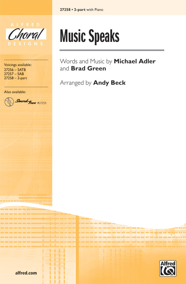 Music Speaks Sheet Music Preview