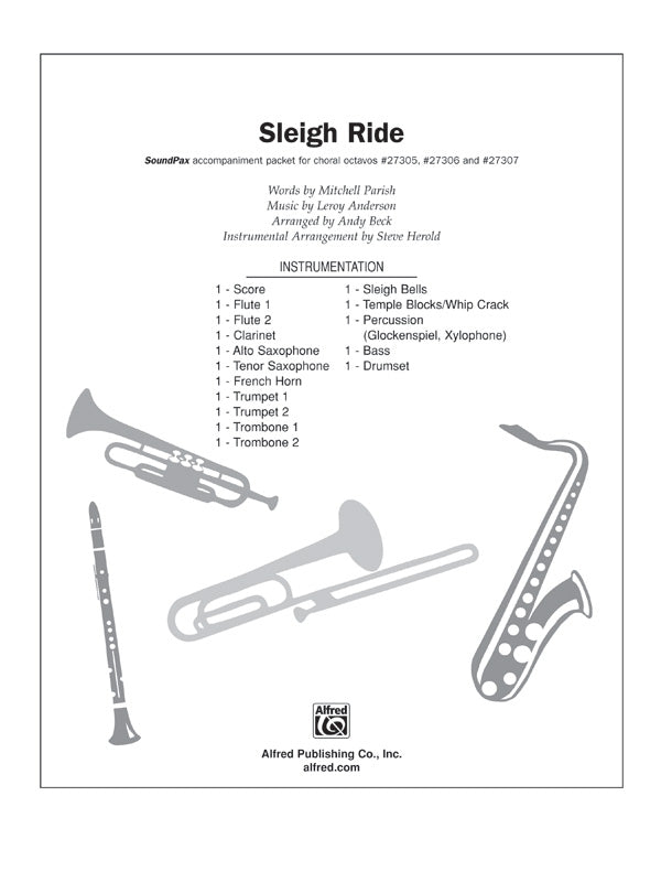 Sleigh Ride: Flute Sheet Music Preview