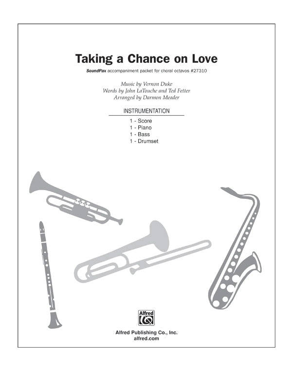 Taking a Chance on Love Sheet Music Preview