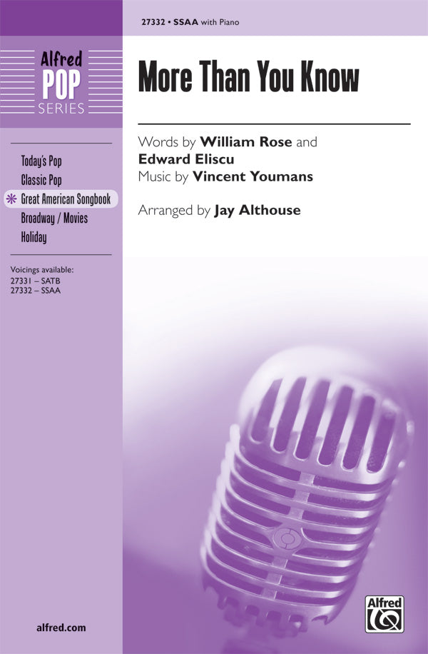 More Than You Know Cover Image