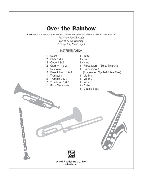 Over the Rainbow (from the musical The Wizard of Oz) Sheet Music Preview