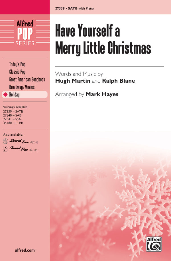 Have Yourself a Merry Little Christmas Sheet Music Preview