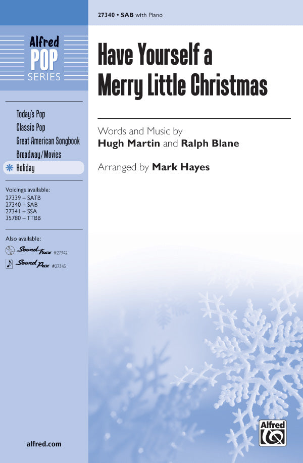 Have Yourself a Merry Little Christmas Sheet Music Preview