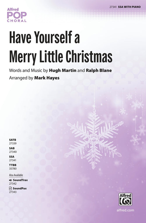 Have Yourself a Merry Little Christmas Sheet Music Preview