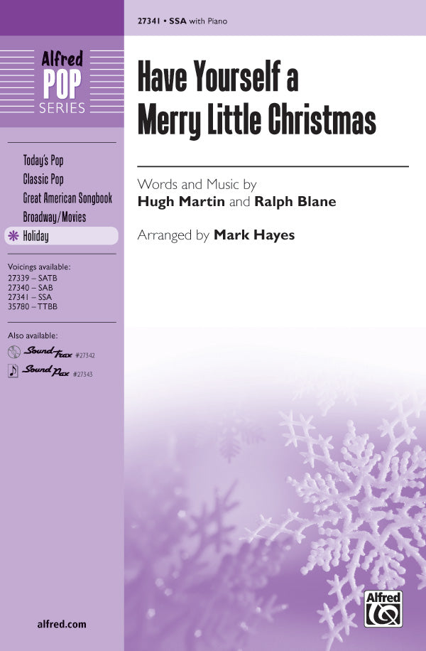 Have Yourself a Merry Little Christmas Sheet Music Preview