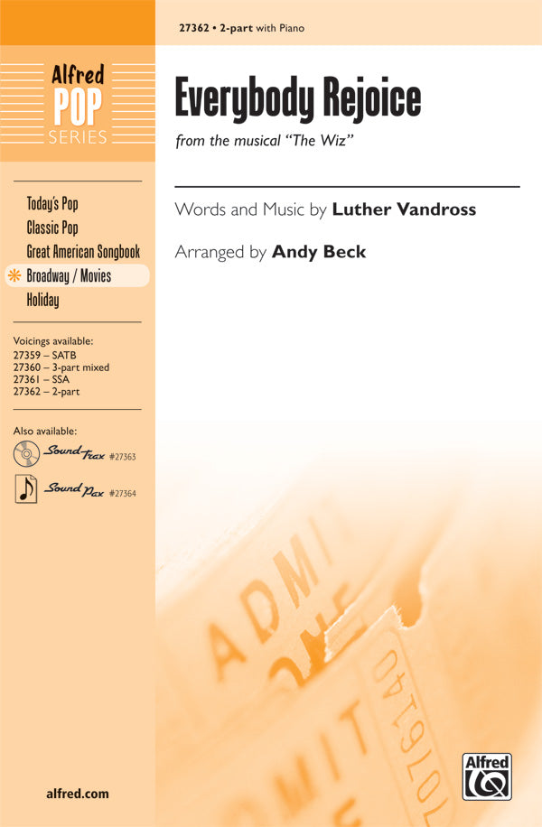 Everybody Rejoice (from <I>The Wiz</I>) Sheet Music Preview