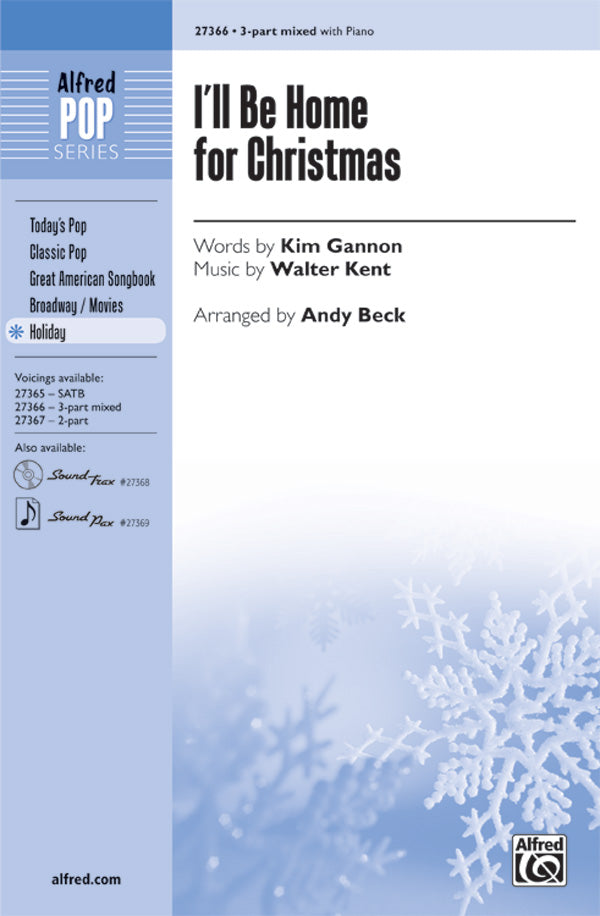 I'll Be Home for Christmas Sheet Music Preview