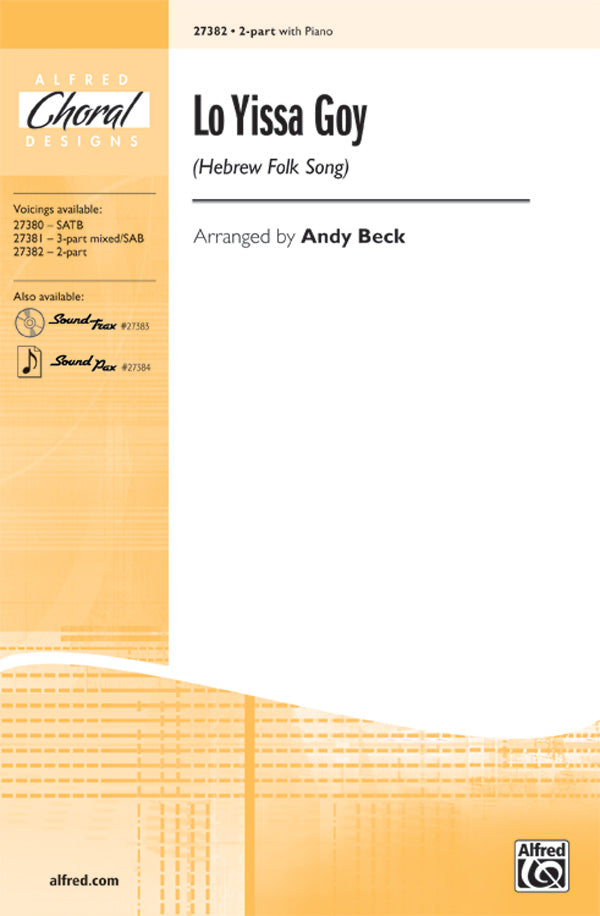 Lo Yissa Goy Sheet Music Preview