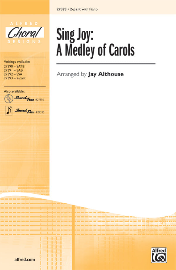 Sing Joy: A Medley of Carols Sheet Music Preview