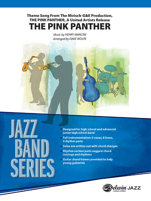 The Pink Panther: 2nd E-flat Alto Saxophone Sheet Music Preview