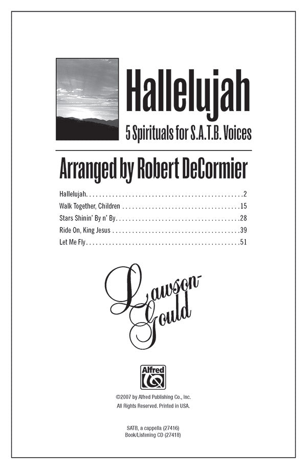 Hallelujah Cover Image
