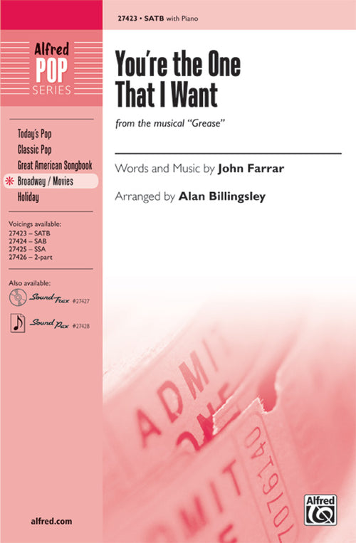You're the One That I Want Cover Image